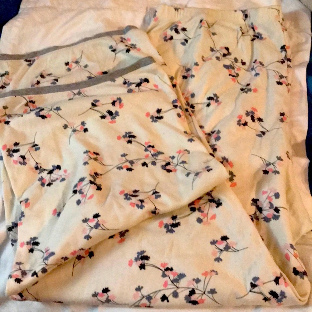 PAJAMA SET LONG SLEEVE TOP WITH ELASTIC WAIST BAND PANTS